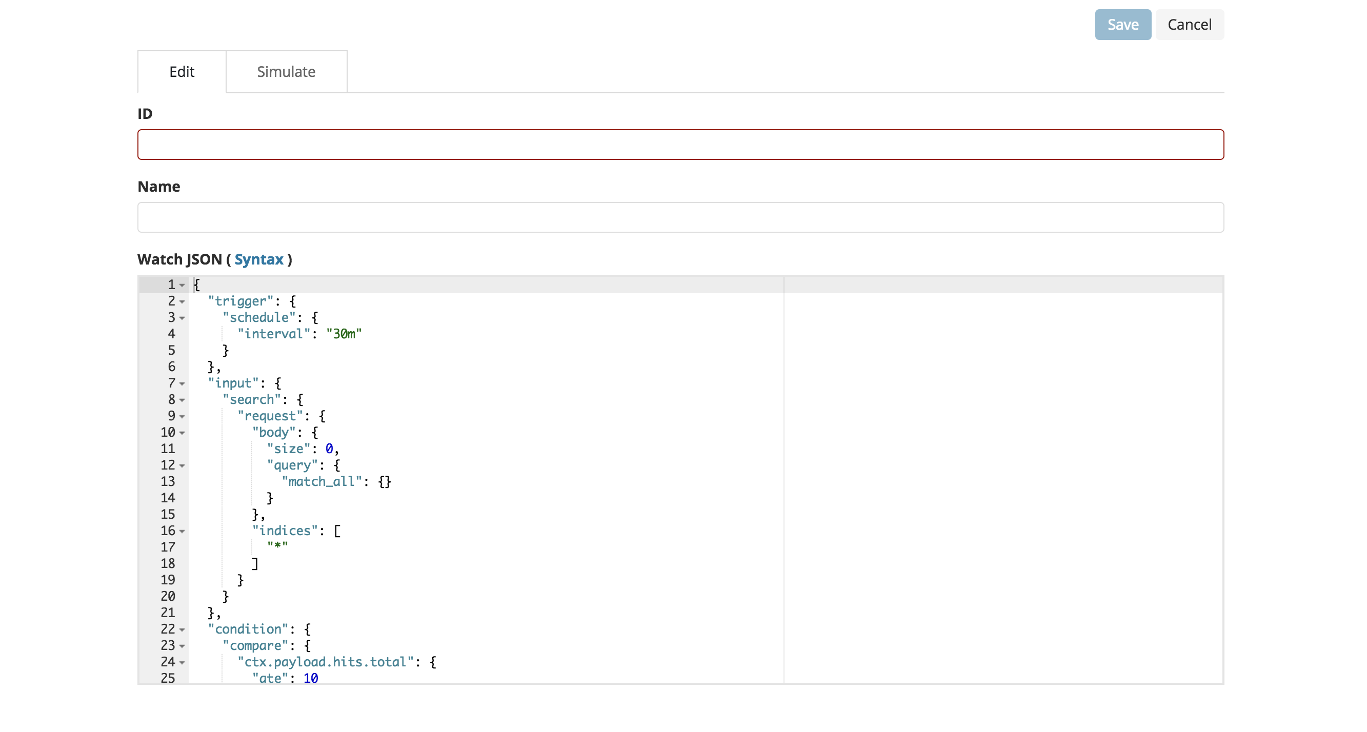 Create Advanced Watch