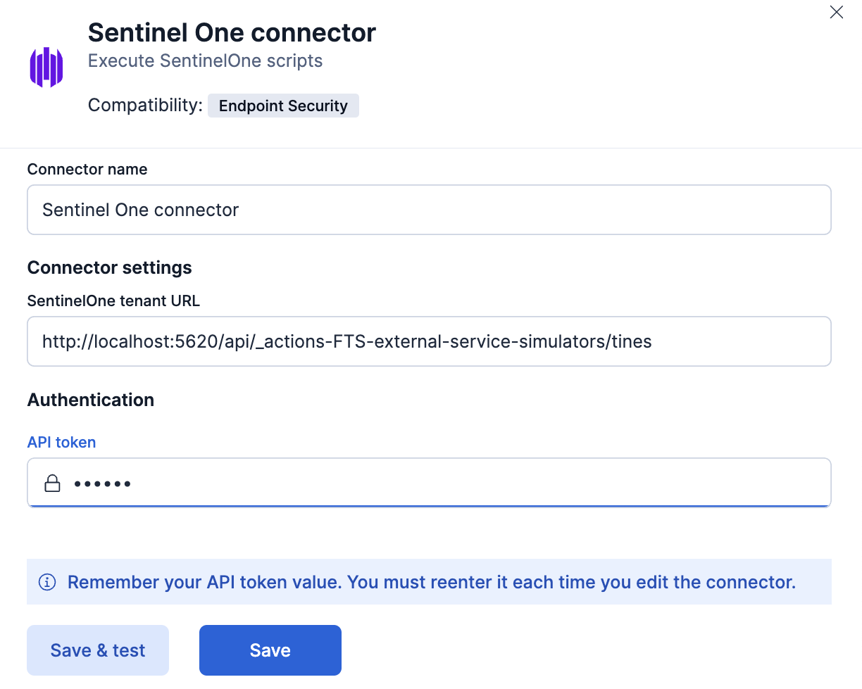 SentinelOne connector