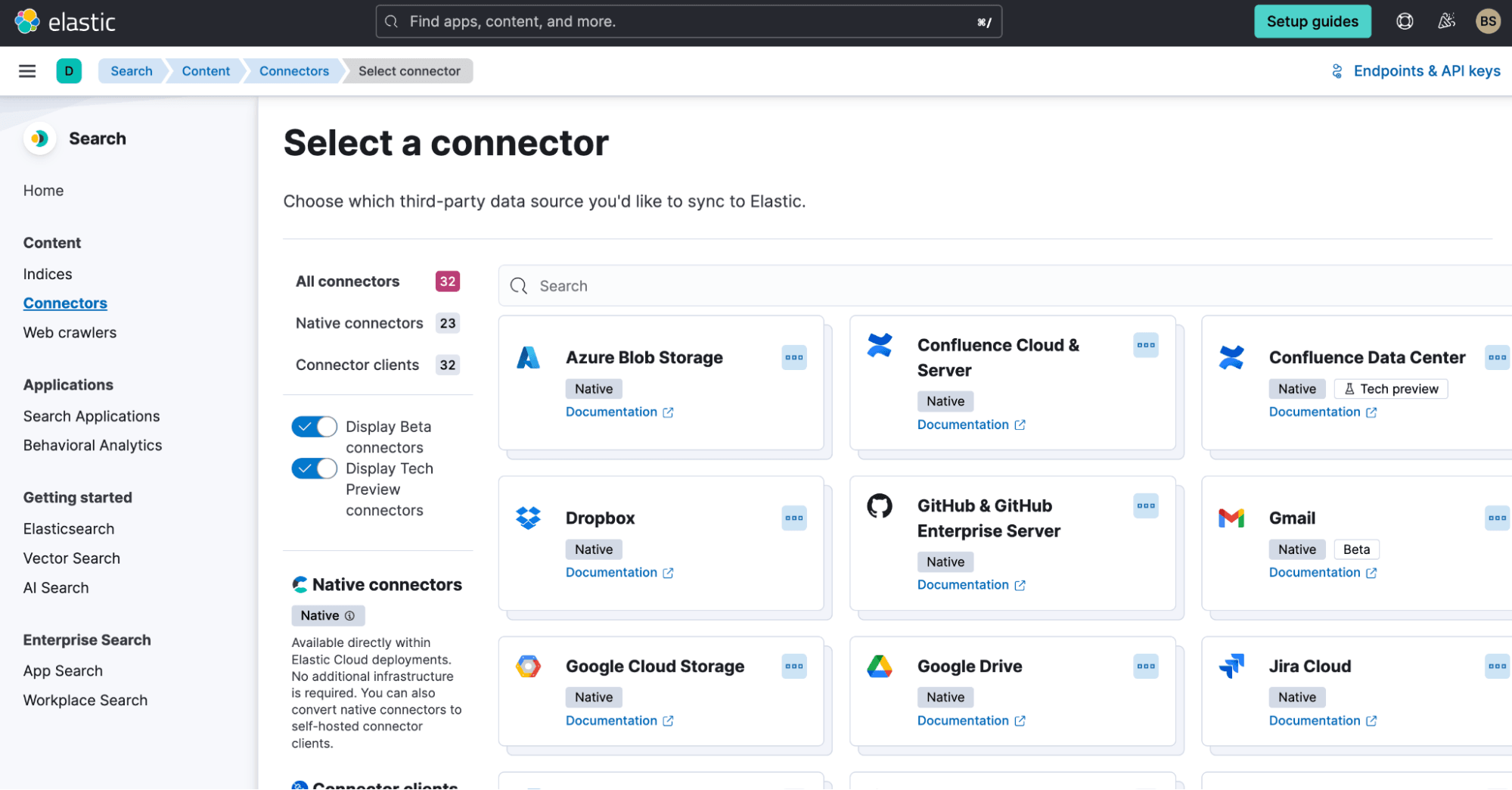4 - select a connector
