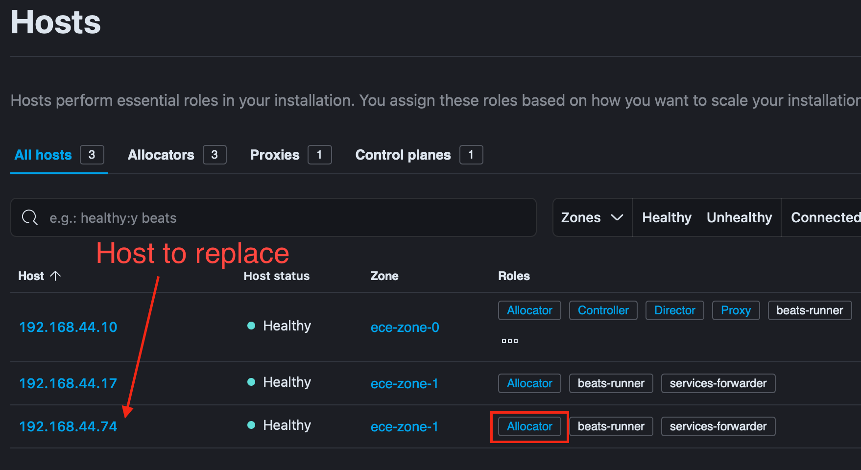 Migrate Allocator