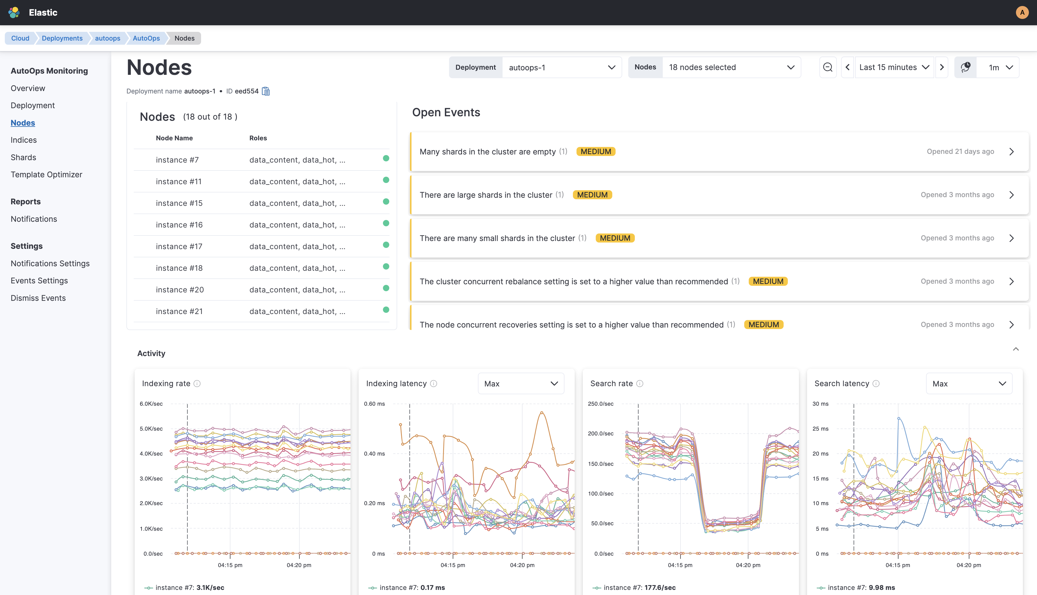 The Node view