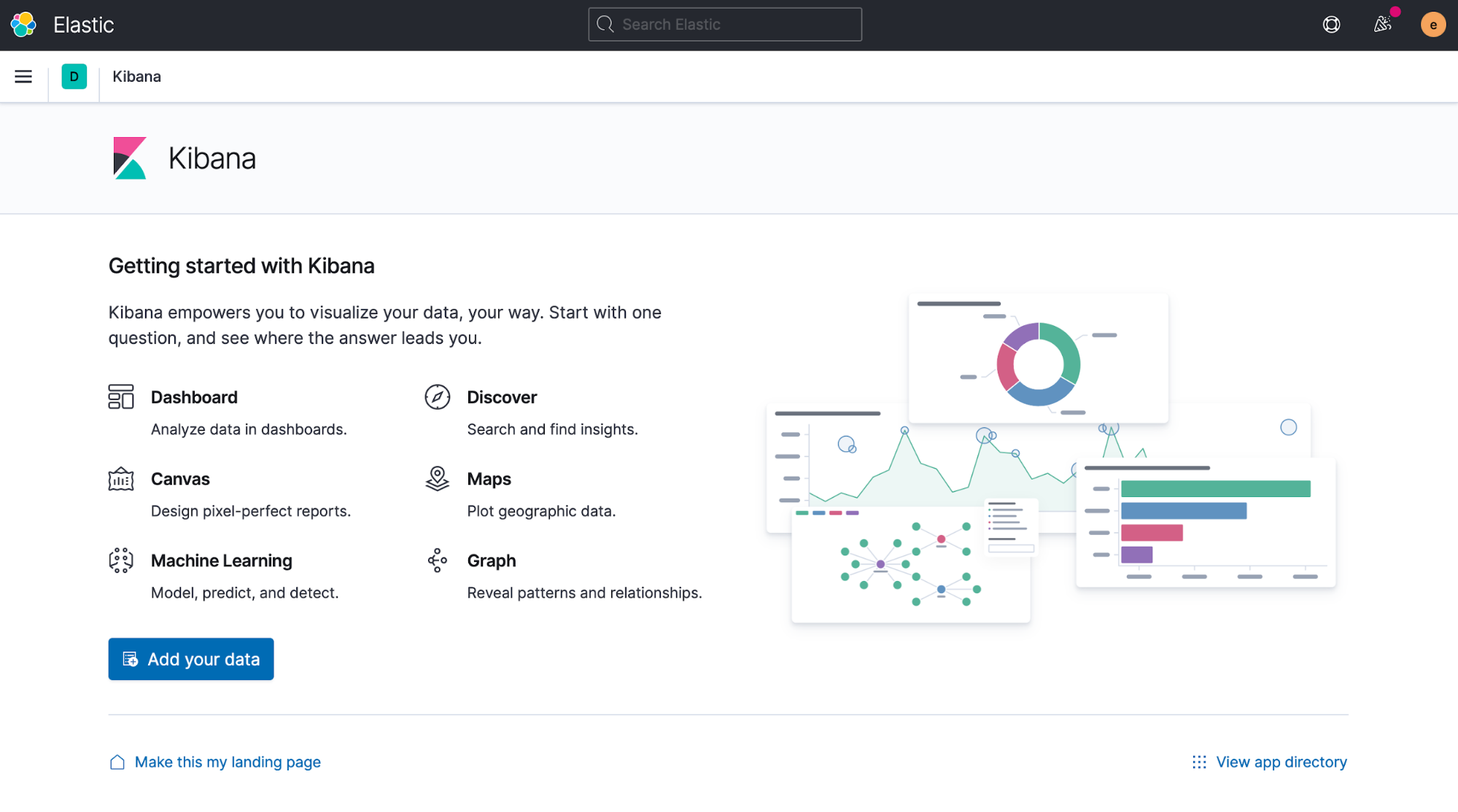 Solution-focused landing page