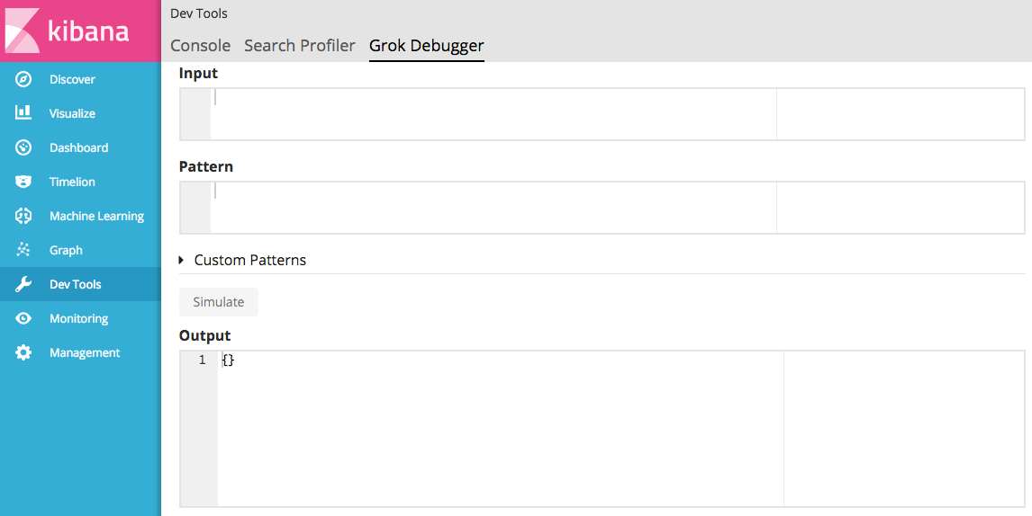 Grok Debugger UI