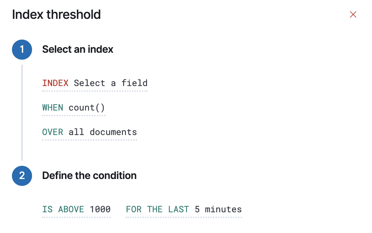 Five clauses define the condition to detect