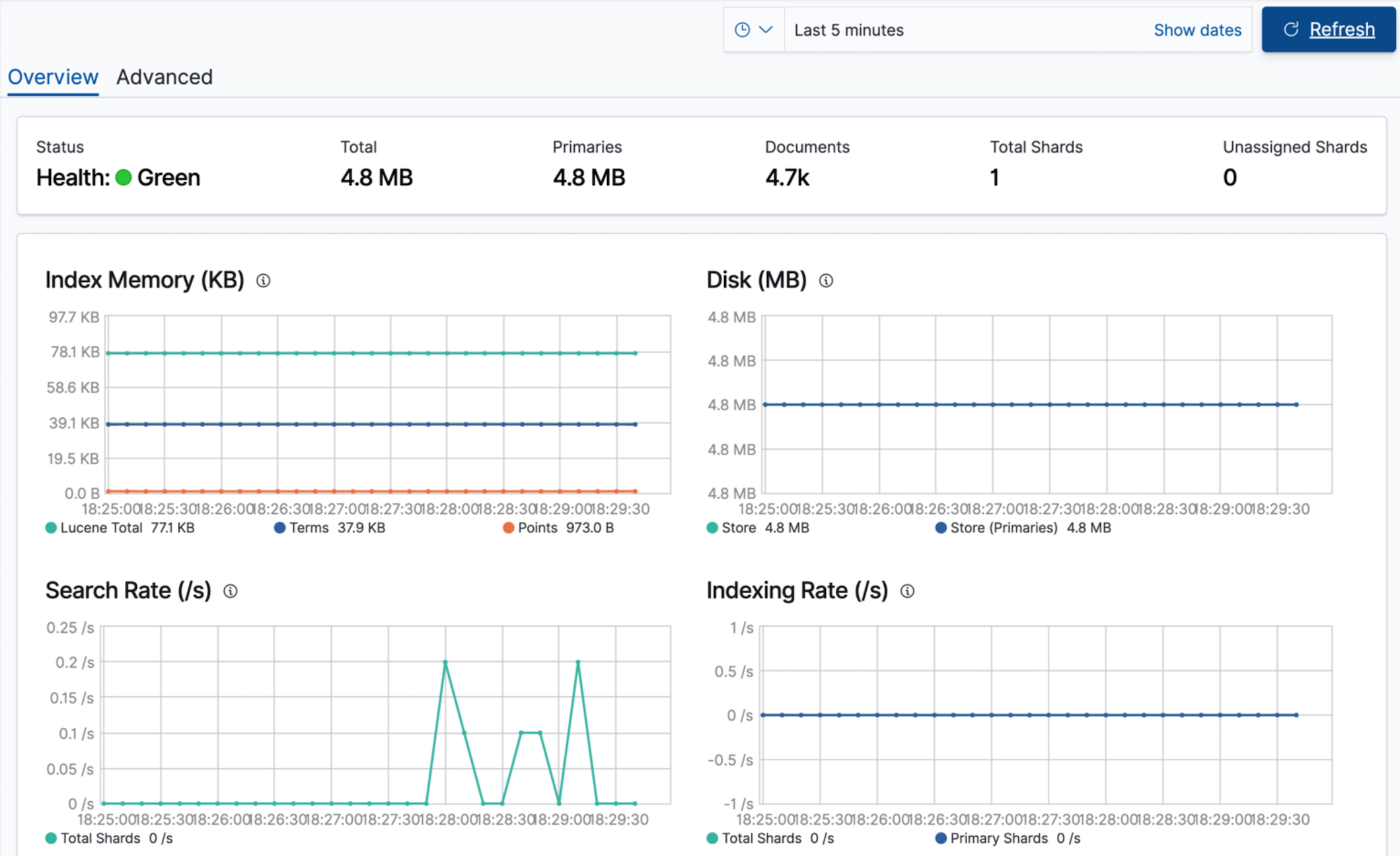 Elasticsearch Index Overview