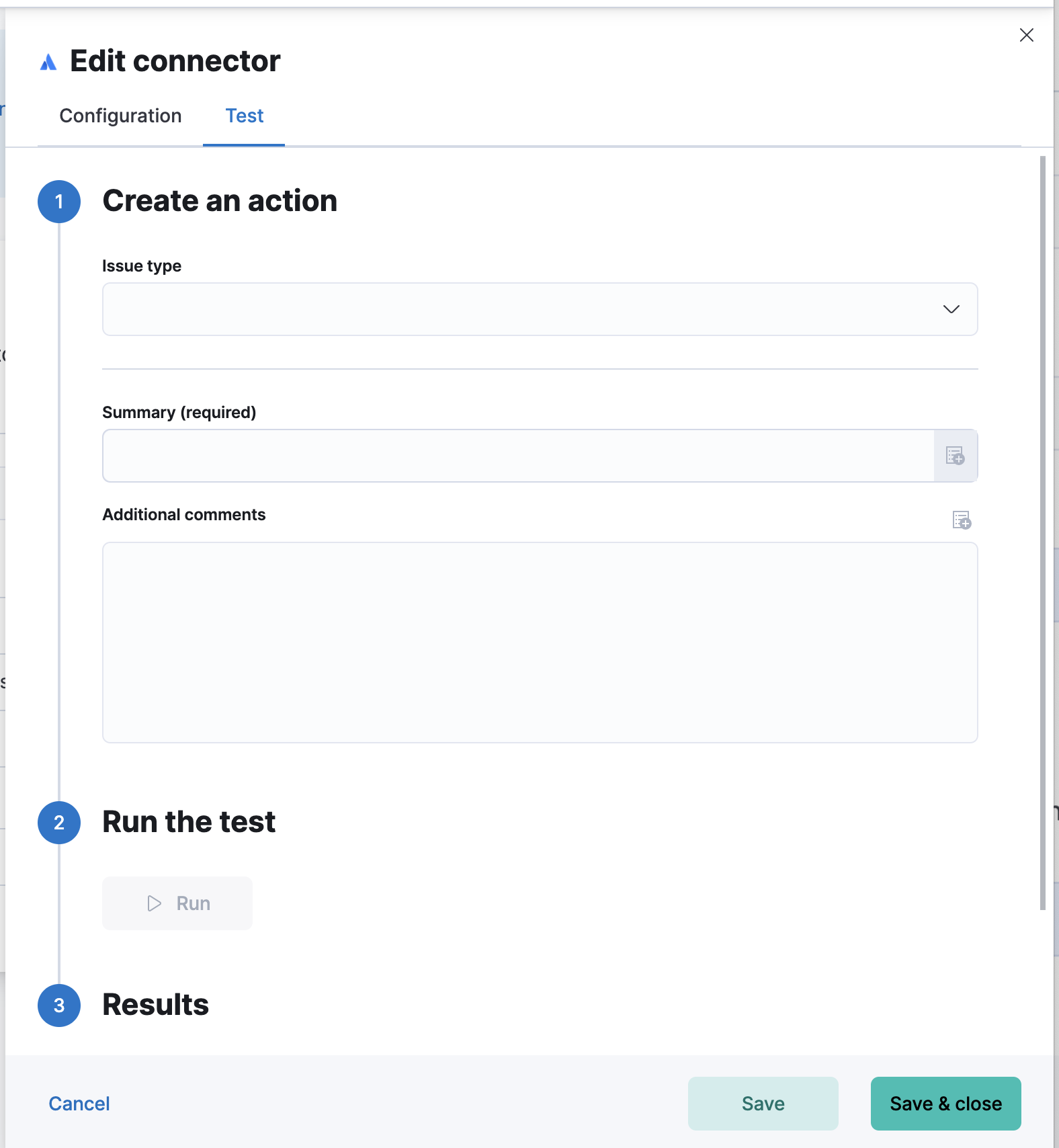 Jira params test