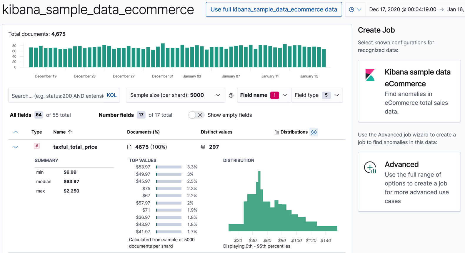 Data Visualizer for sample flight data