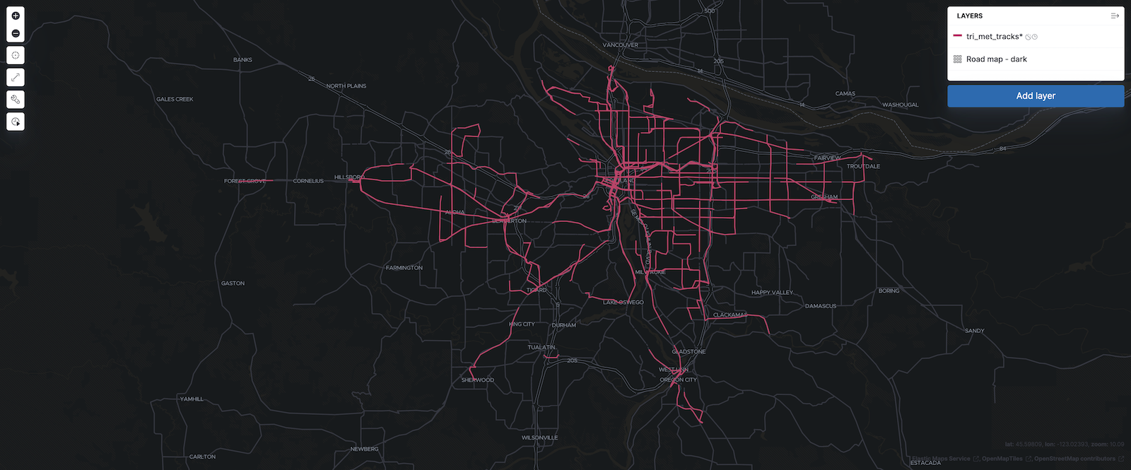 tracks layer