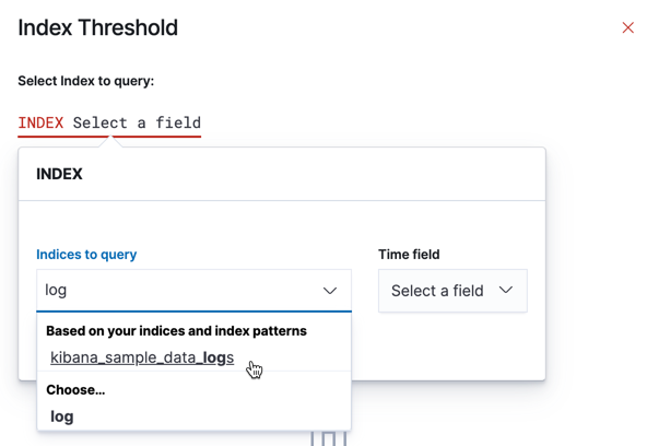 Choosing an index