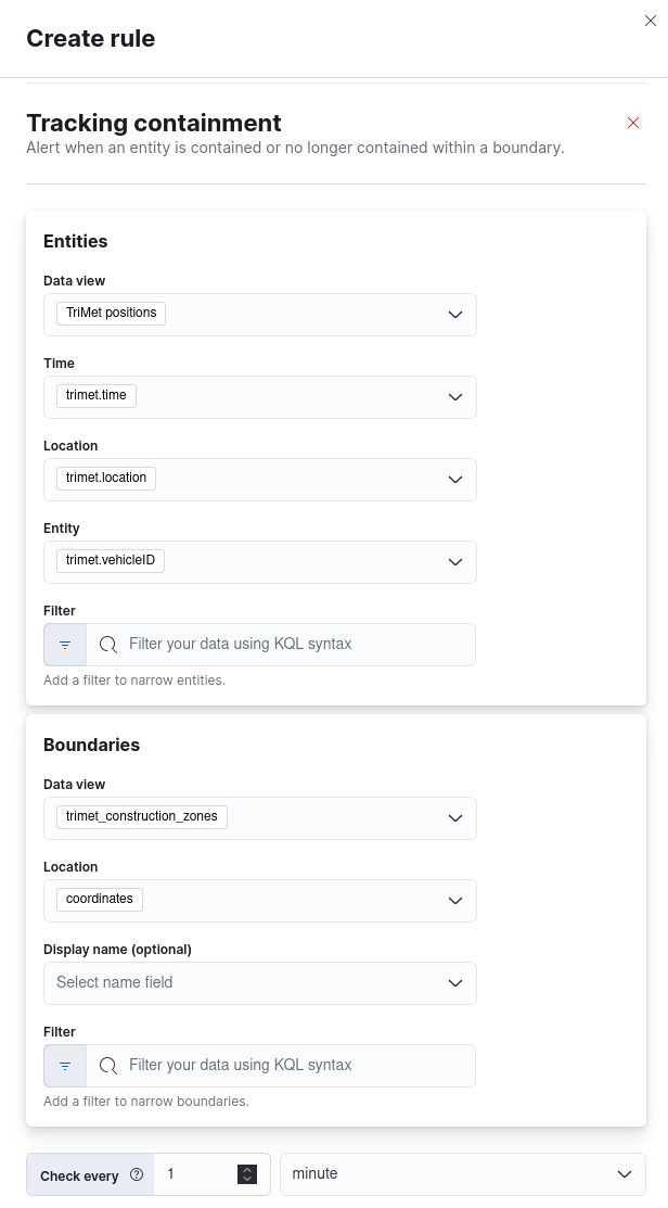 rule configuration