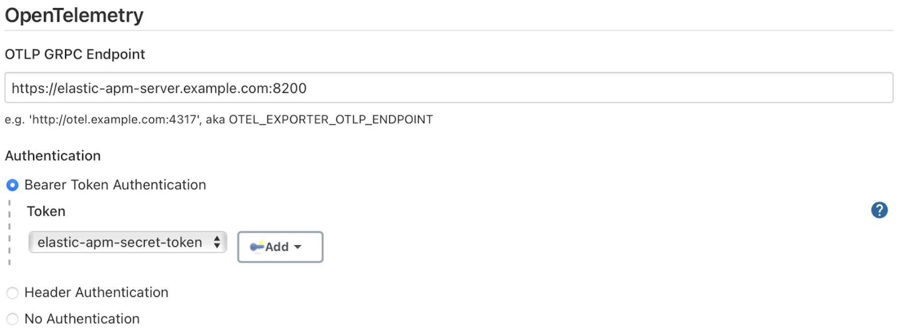 Configure OTEL plugin