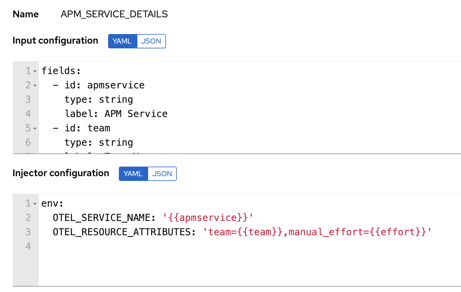 Custom fields in Ansible Tower