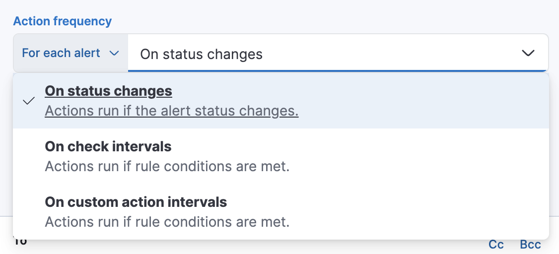 tls rule uptime action types summary