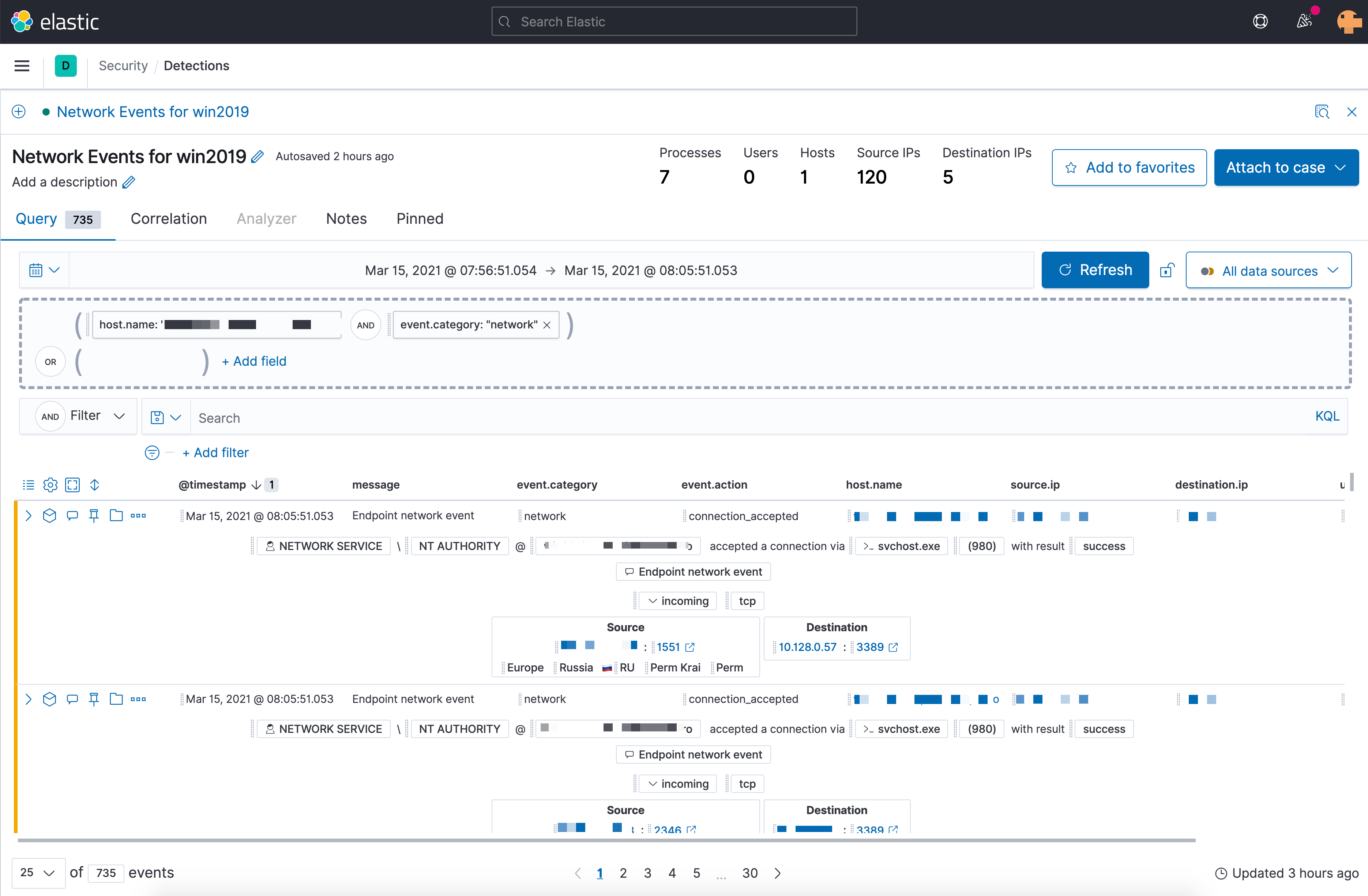 timeline ui updated