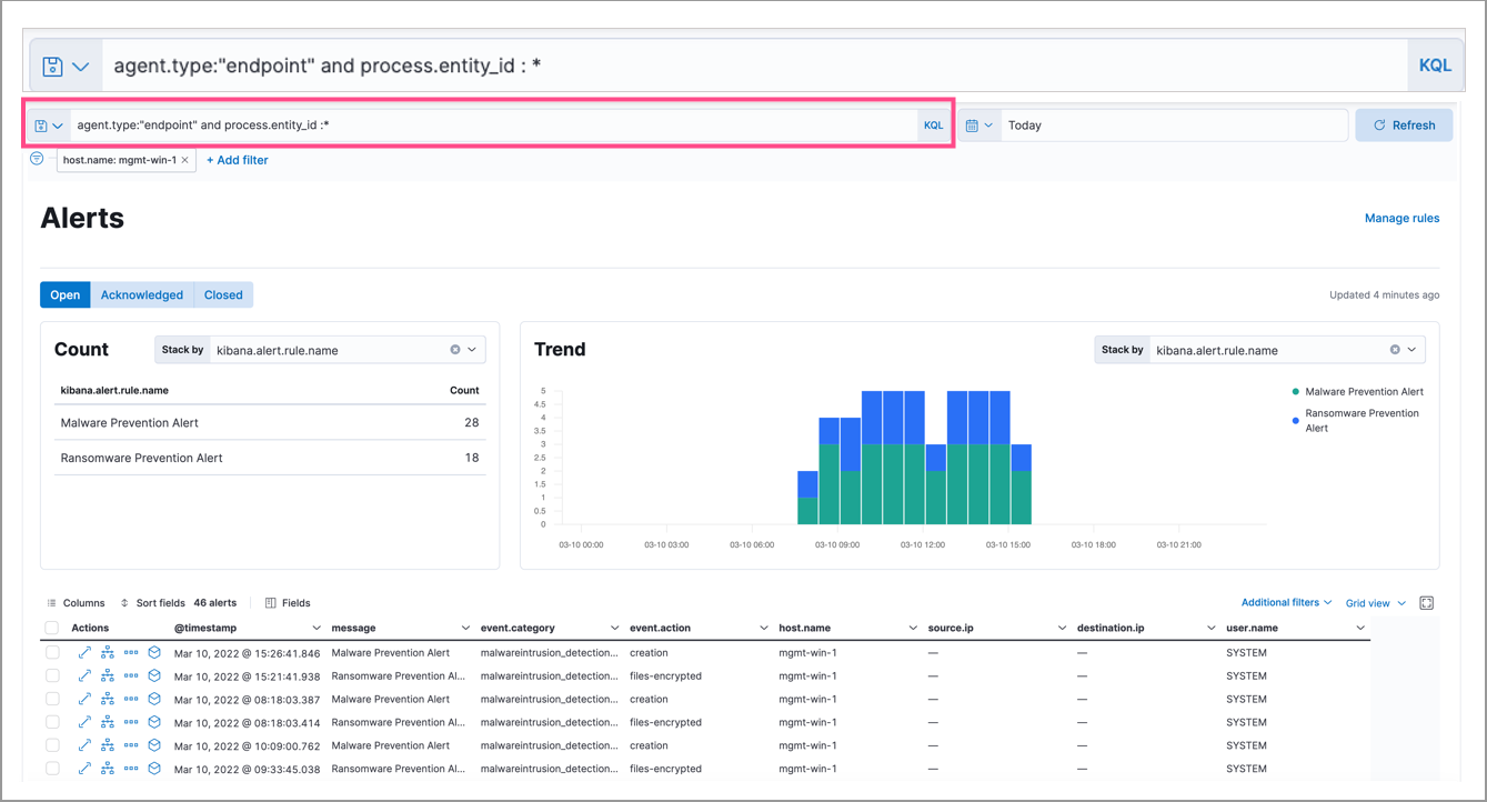 analyzer KQL query