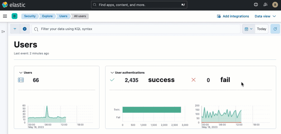 video showing how to filter the active data view