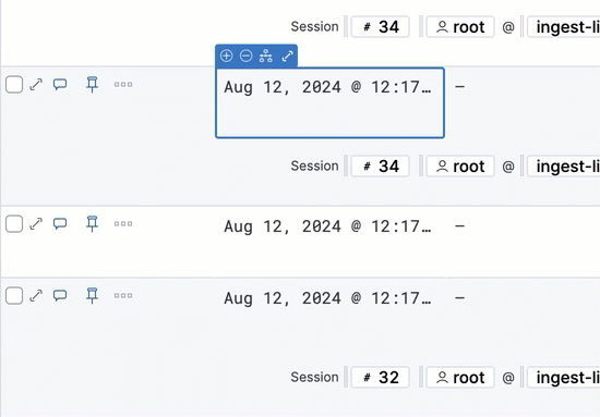 Demo that shows how to display an element menu