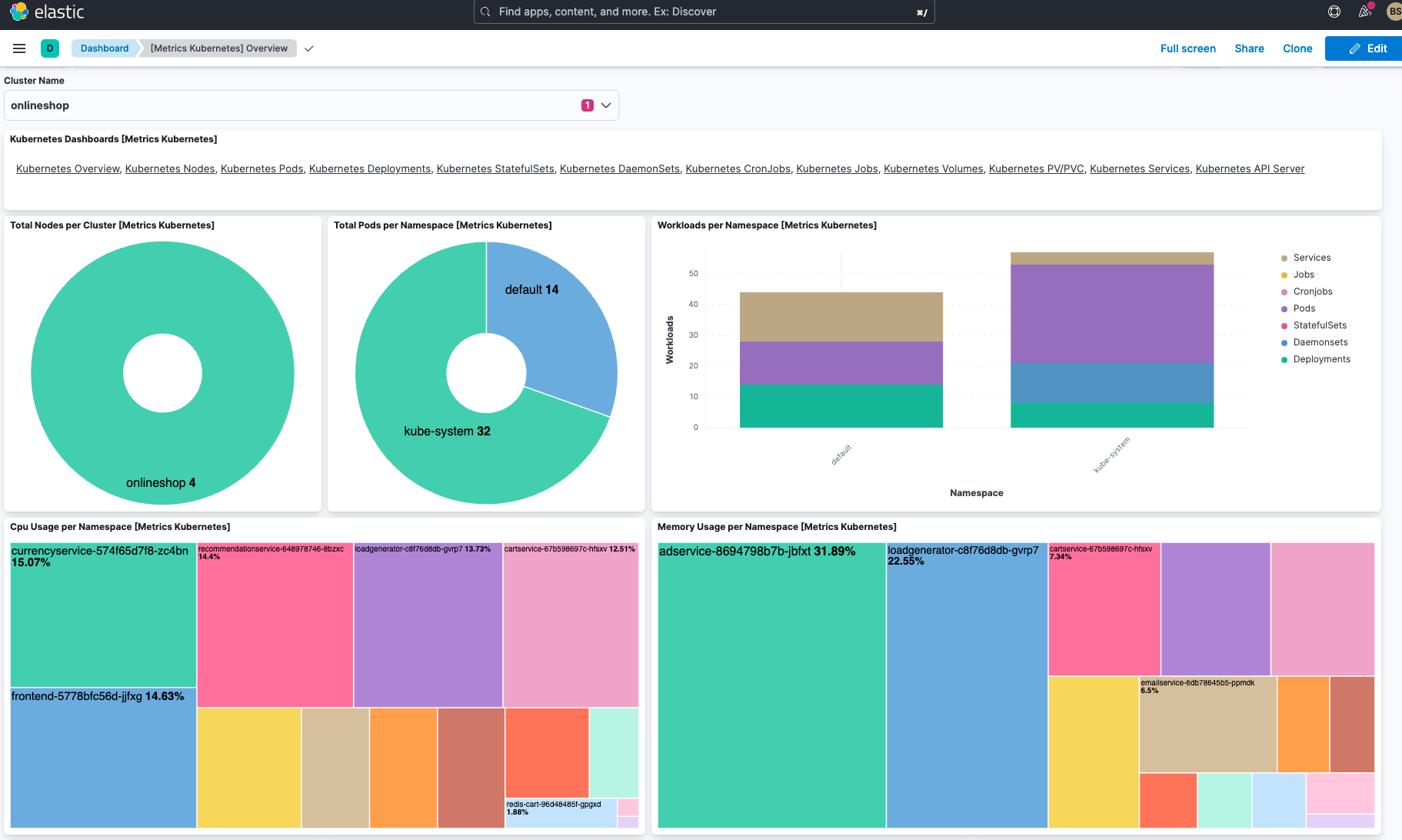 Using Elastic to observe GKE Autopilot clusters