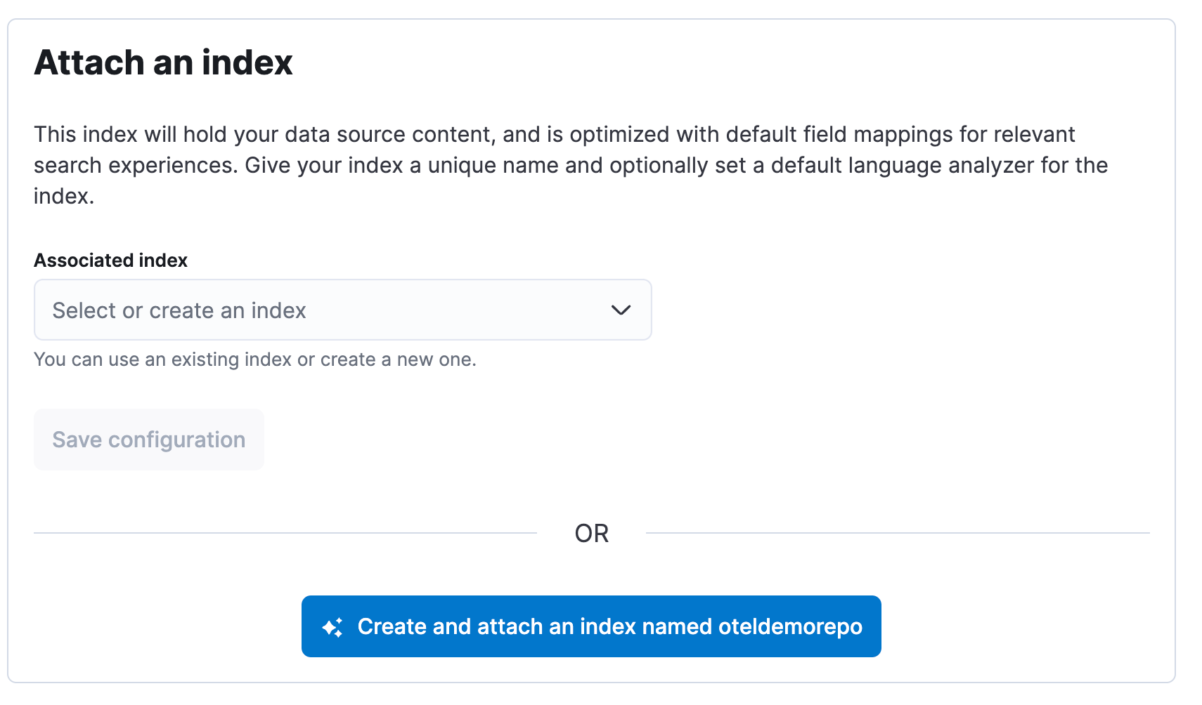 6 - attach an index