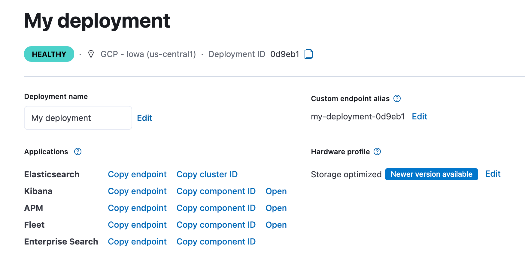 my deployment