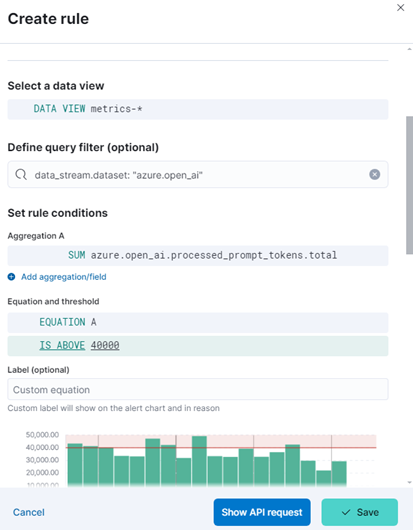 LLM Observability: Azure OpenAI Monitoring Alert Creation