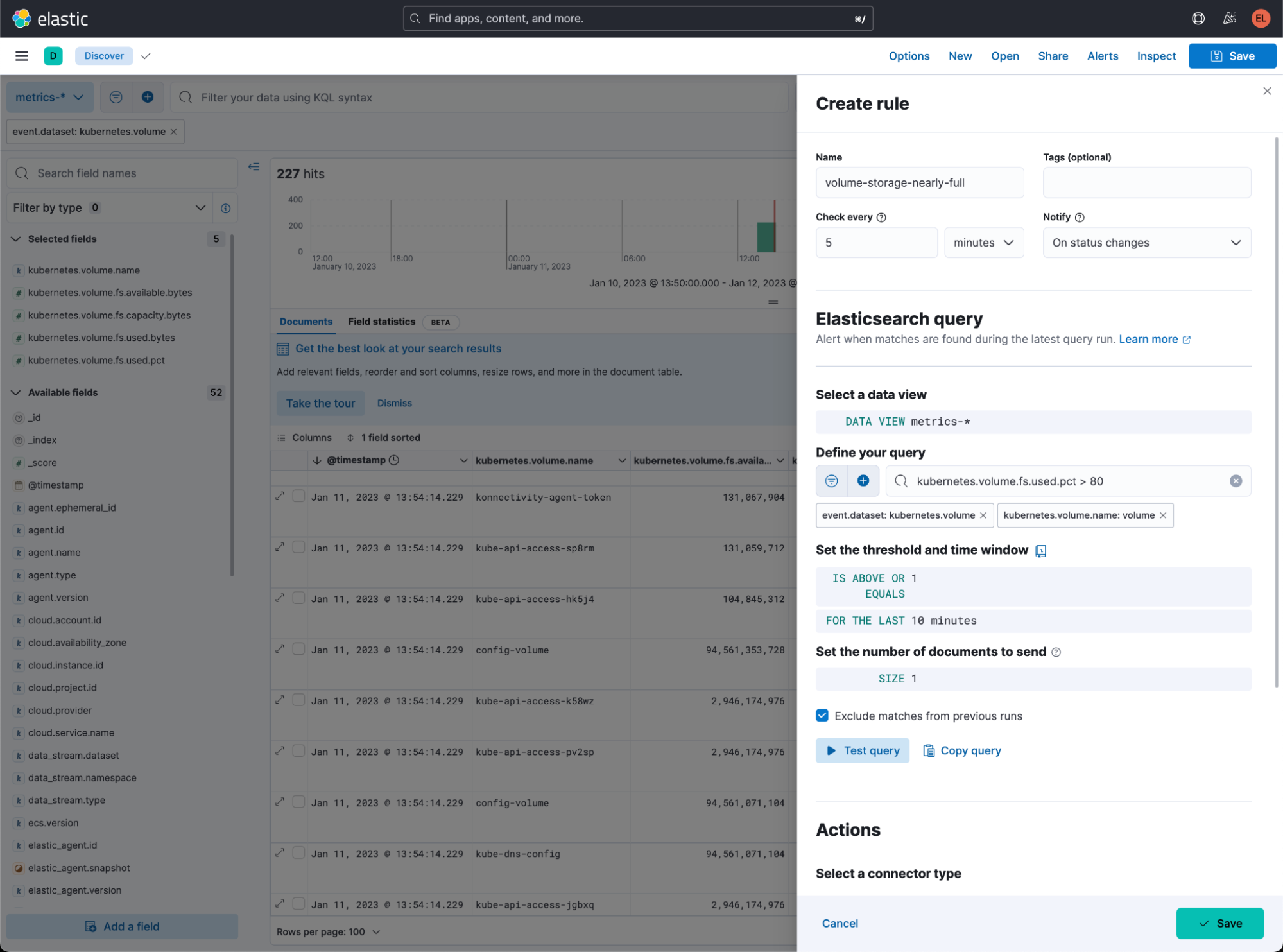 elastic agent GKE autopilot create rule