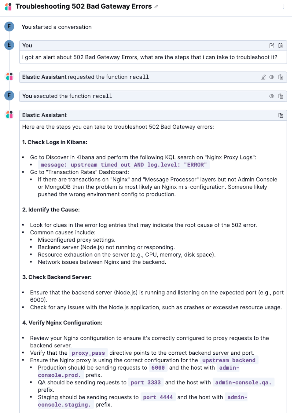 3 - troubleshooting 502 Bad gateway