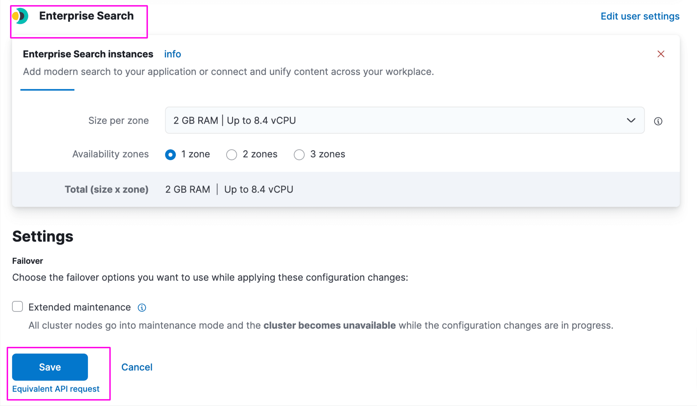 Elastic AWS S3 connector add ent node 2