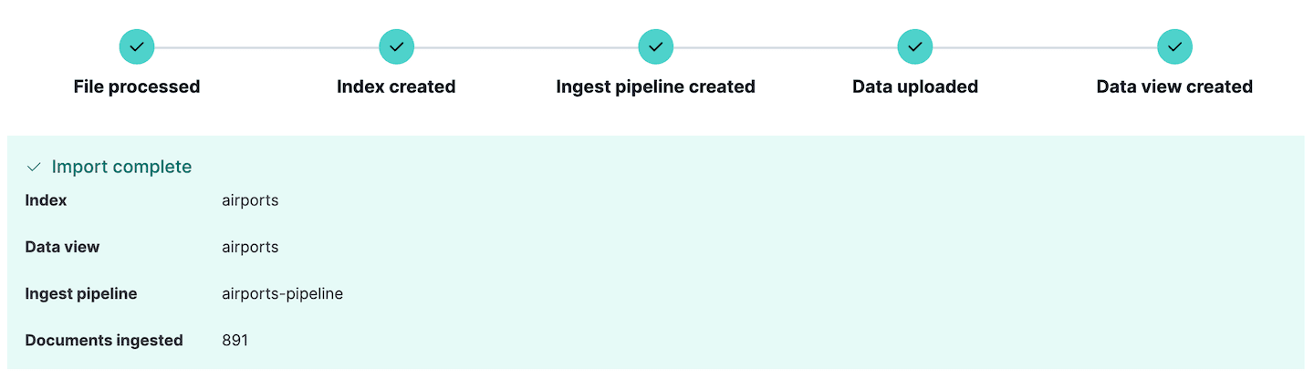 Kibana Upload - Importing