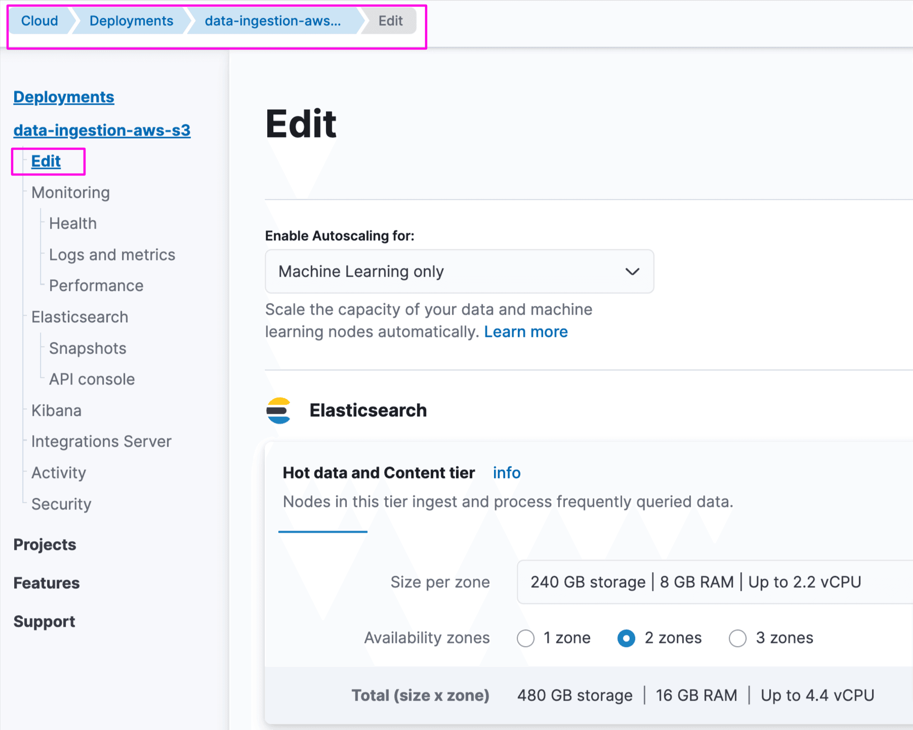 aws connector add node 1