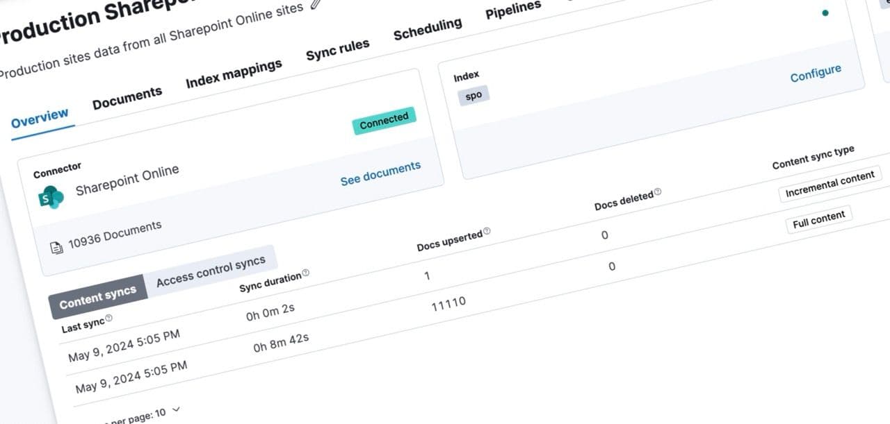 Elastic Connectors: Performance impact of incremental syncs