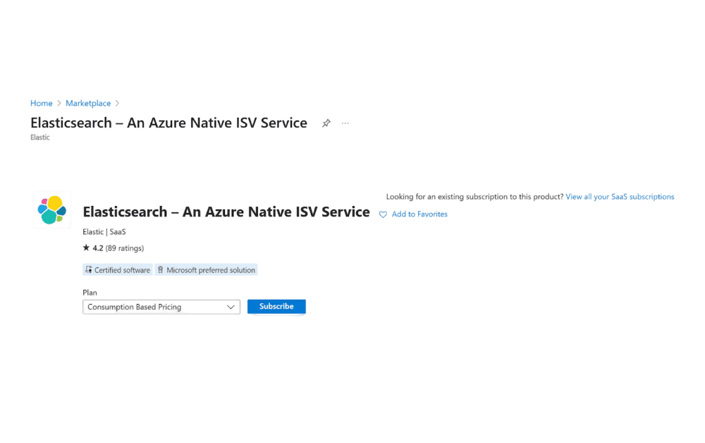 How to set up and deploy Elasticsearch via Azure Marketplace