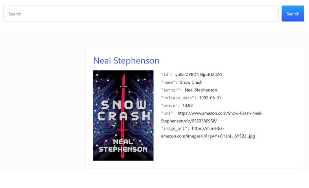 Using UBI in Elasticsearch: Creating an app with UBI and search-ui