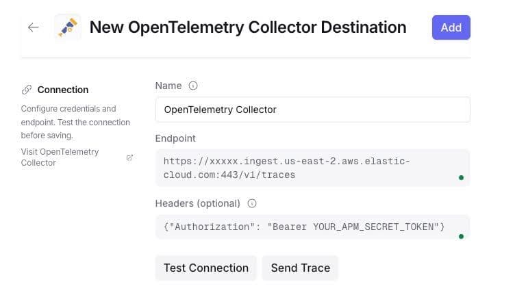 OpenRouter's new destination for the "OpenTelemetry Collector":