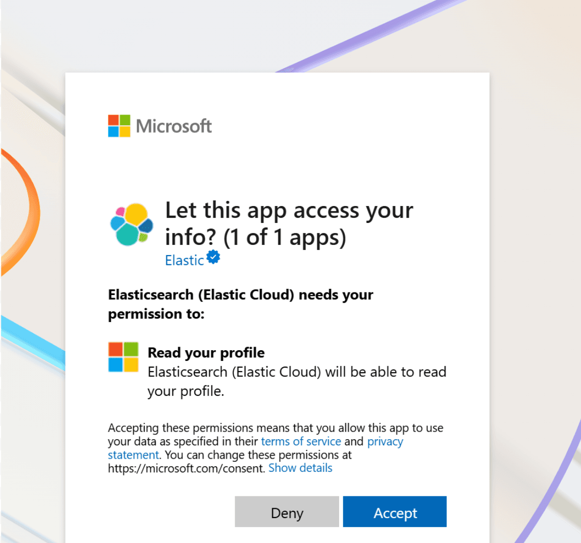 Where to find the accept button.