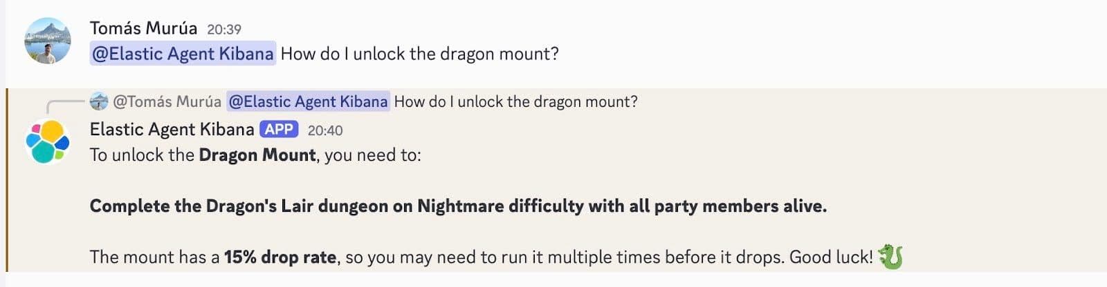 Testing Discord bot A2A client